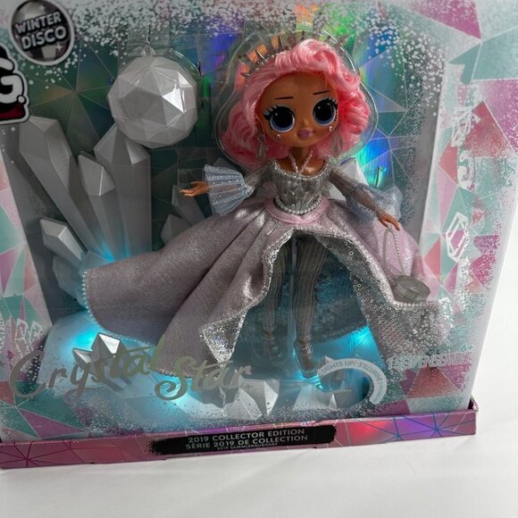 L.O.L. Surprise! O.M.G. OMG Crystal Star 2019 Collector Edition Fashion Light Up - Picture 2 of 8